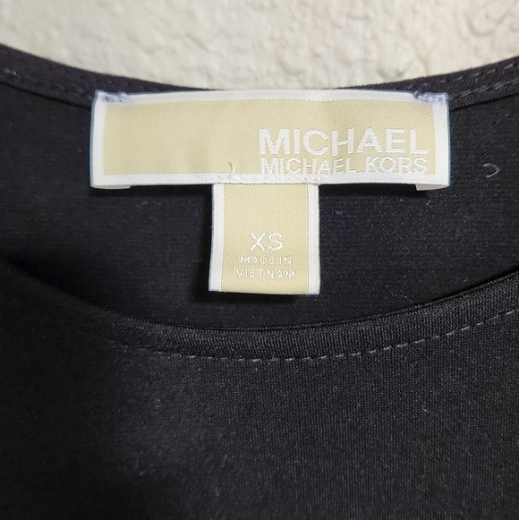 Michael Kors Black Long Sleeve Mini Dress - Picture 5 of 8